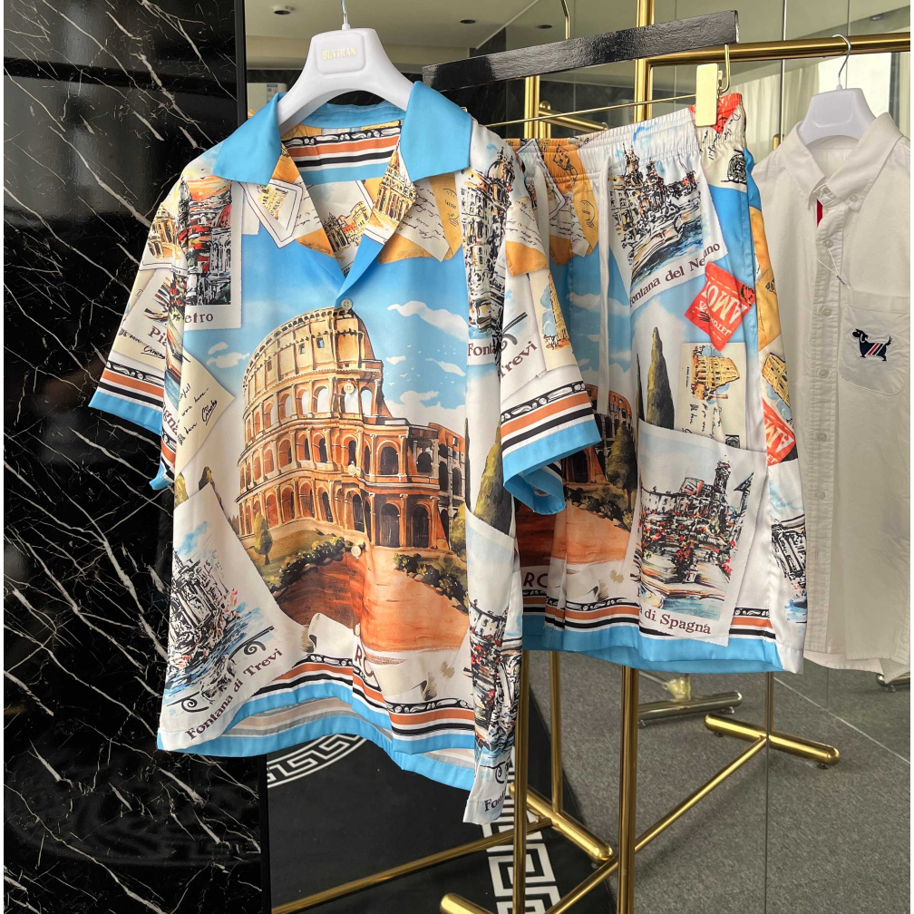 Conjunto Dolce & Gabbana D&G Camisa e Bermuda summer 2024 Limited Series