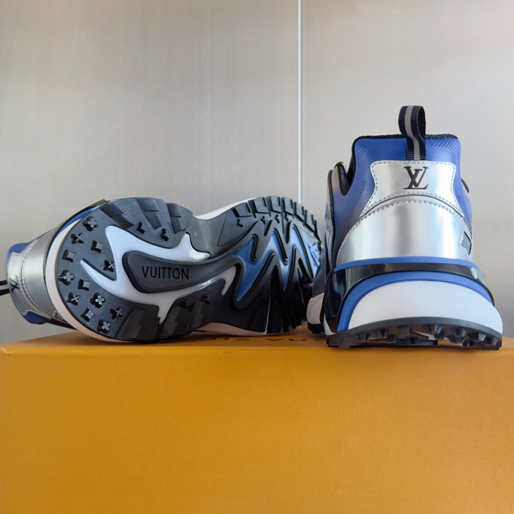 Tênis Louis Vuitton Runner Tatic Azul