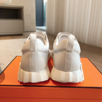 Tênis Hermès Bouncing Off/Cinza Logo Off