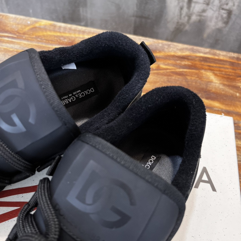 Dolce&Gabbana Tênis cano Baixo Preto