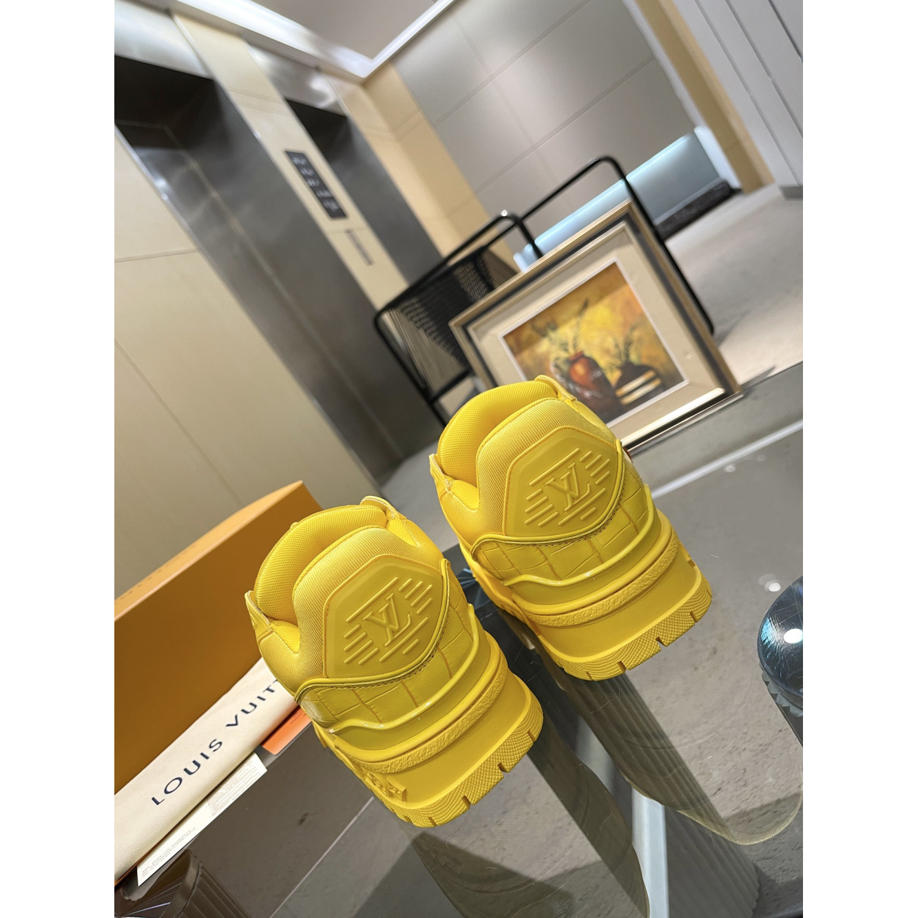 Louis Vuitton Trainer Maxi Amarelo