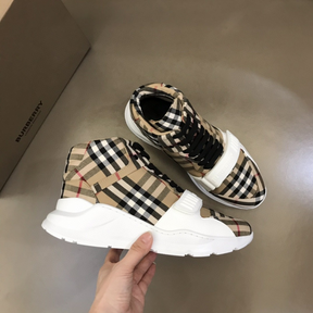 Burberry Tênis Cano Médio