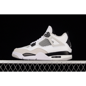 AIR JORDAN 4 RETRO MILITARY BLACK WHITE/BLACK-NEUTRAL GREY