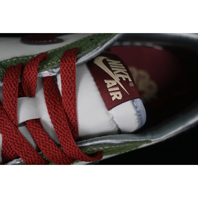 AIR JORDAN 1 LOW YEAR OF THE DRAGON CEDAR/OIL GREEN/LIGHT PUMICE/DARK TEAM RED