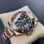 Rolex GMT Master II Rosê/Preto