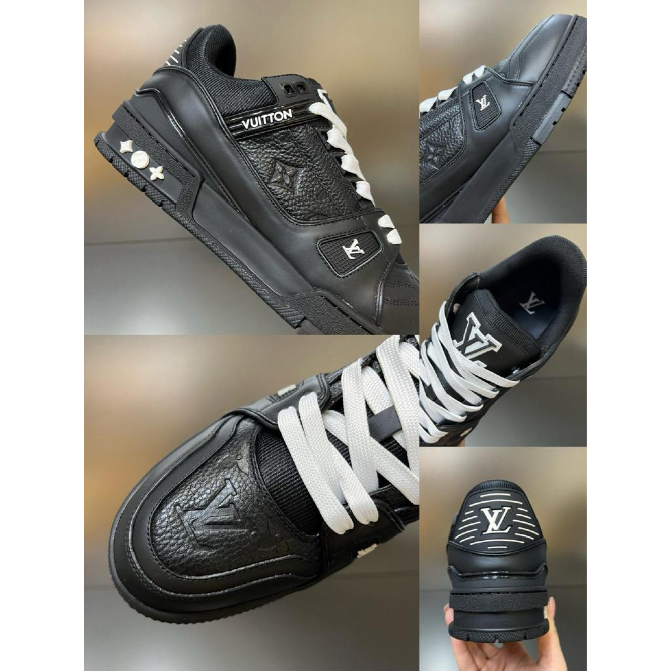 Louis Vuitton Trainer All Black