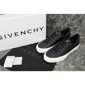 Tênis Givenchy Black/White City Embossed Court