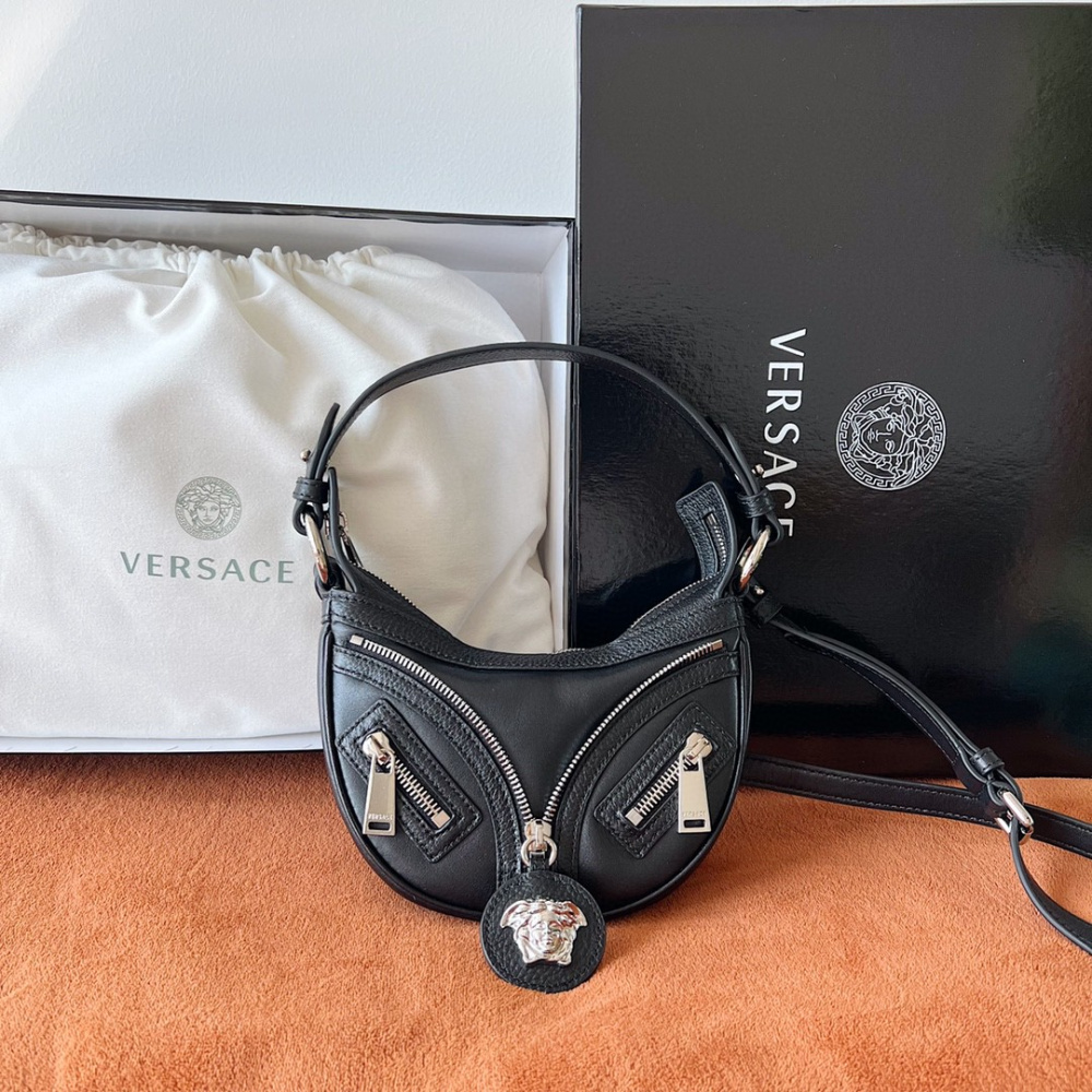 Bolsa Versace de Ombro Repeat Mini 20x4x13cm (3 cores)