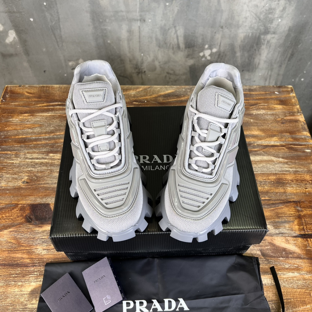 Prada Tênis Cloudbust Thunder Cinza