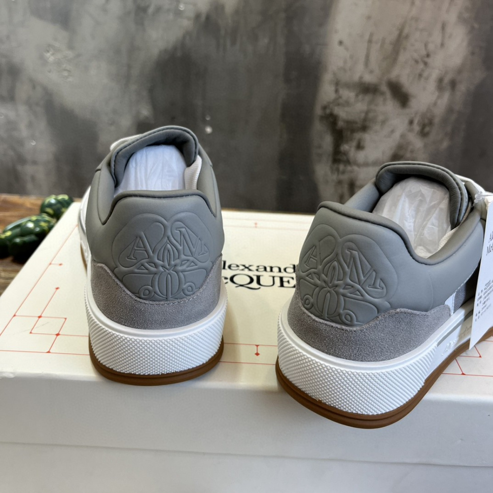 Tênis Alexander Mcqueen Skate Deck Plimsoll Cinza
