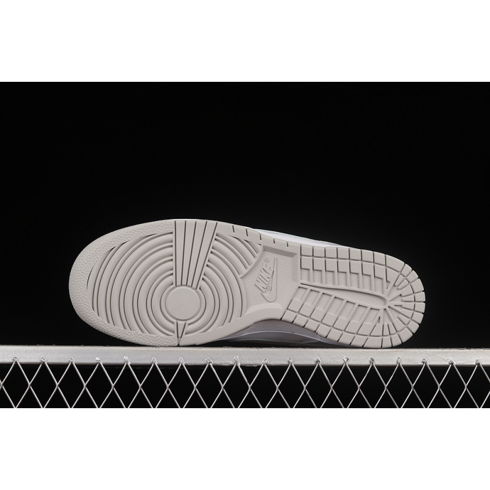 SB DUNK LOW GREY FOG WHITE/WHITE/LIGHT GREY