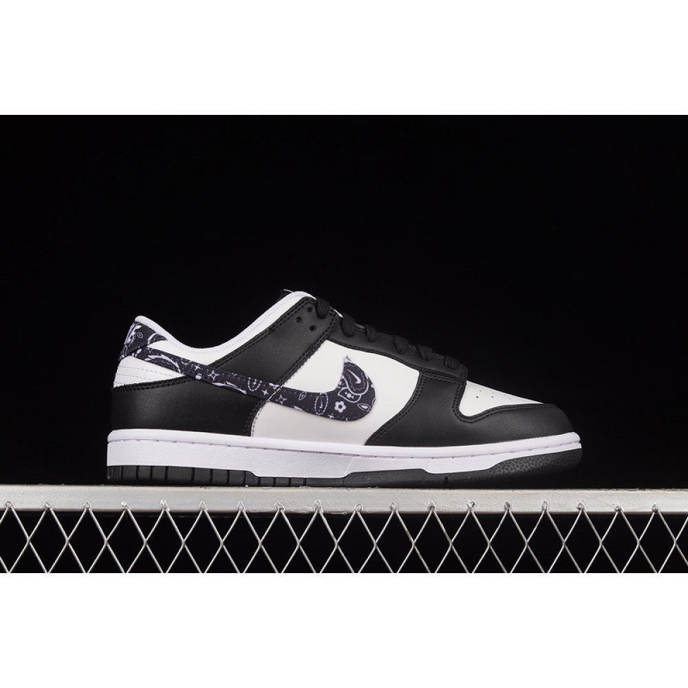 SB DUNK LOW BLACK PAISLEY BLACK