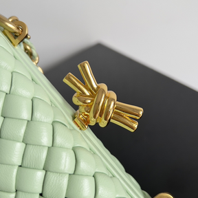 Bolsa Bottega Veneta Knot Chain 19x11.5x5CM (duas cores)