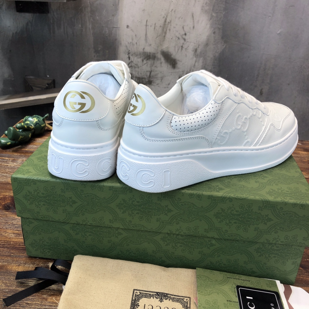 Gucci Sneaker GG Supreme Couro Branco