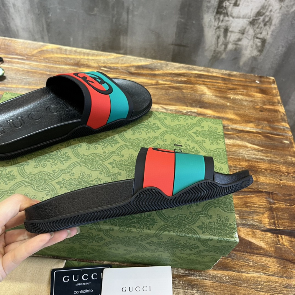 Gucci Slide Preta Baixa