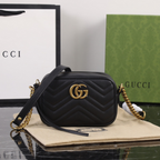 Bolsa Gucci GG Marmont Pequena 18x12x6cm (4 cores)