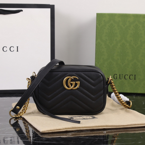 Bolsa Gucci GG Marmont Pequena 18x12x6cm (4 cores)