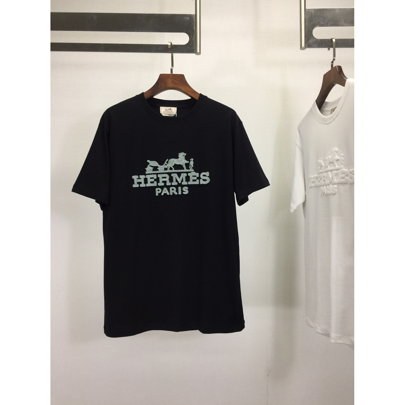 Camisa Hermès Tshirt Preta