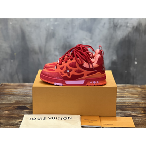 Tênis Louis Vuitton LV Skate Vermelho