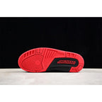 AIR JORDAN SPIZIKE LOW CNY YEAR OF THE DRAGON BLACK/GYM RED/COOL GREY/SAIL