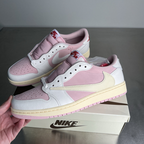 Nike Air Jordan 1 Retro Low x Travis Scott Shy Pink