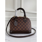 Bolsa Louis Vuitton LV Alma BB Canvas Damier Ébène