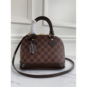 Bolsa Louis Vuitton LV Alma BB Canvas Damier Ébène