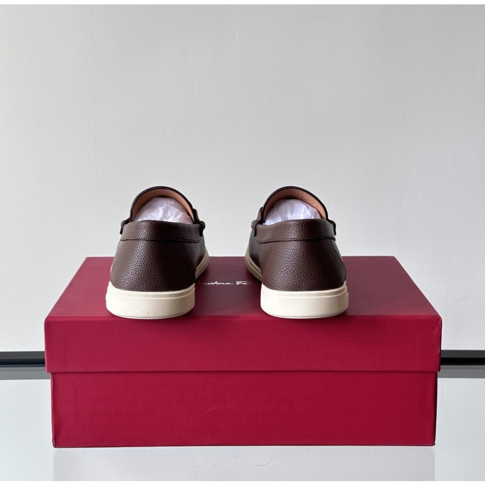 Sapato Mocassim Salvatore Ferragamo Casual Marrom