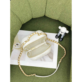 Bolsa Chanel Branca 13.5x16.5x10.5CM