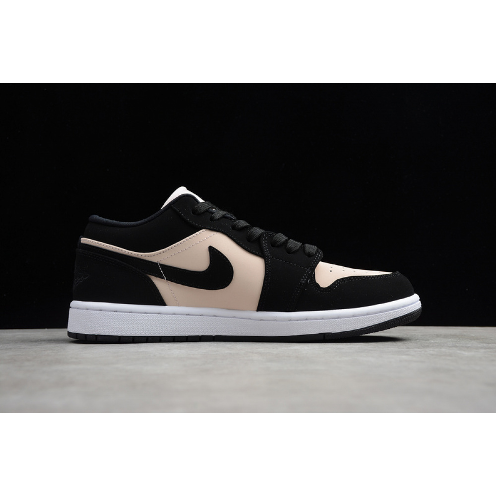 AIR JORDAN 1 LOW BLACK/GUAVA ICE-SAIL