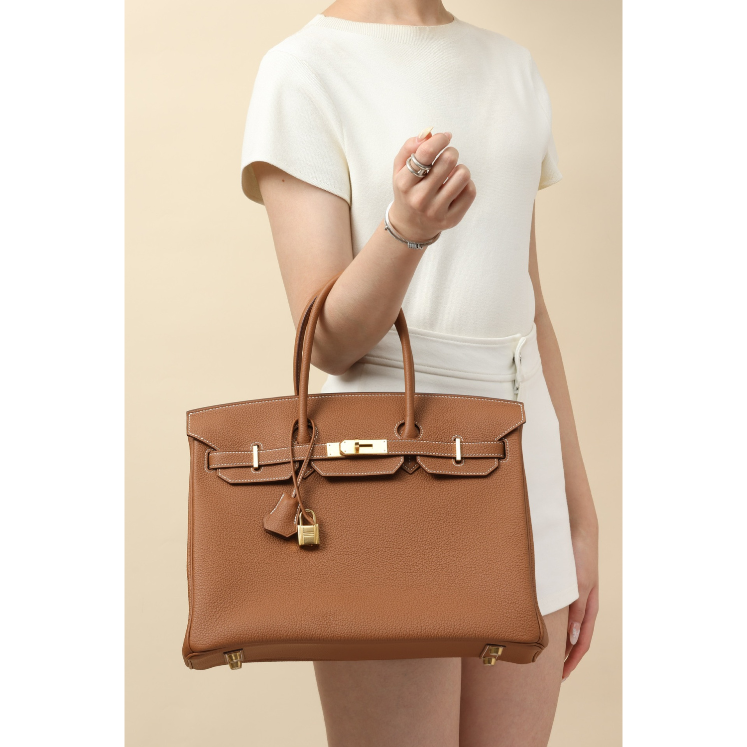 Bolsa Hermès Birkin 35x25x18cm (3 cores)