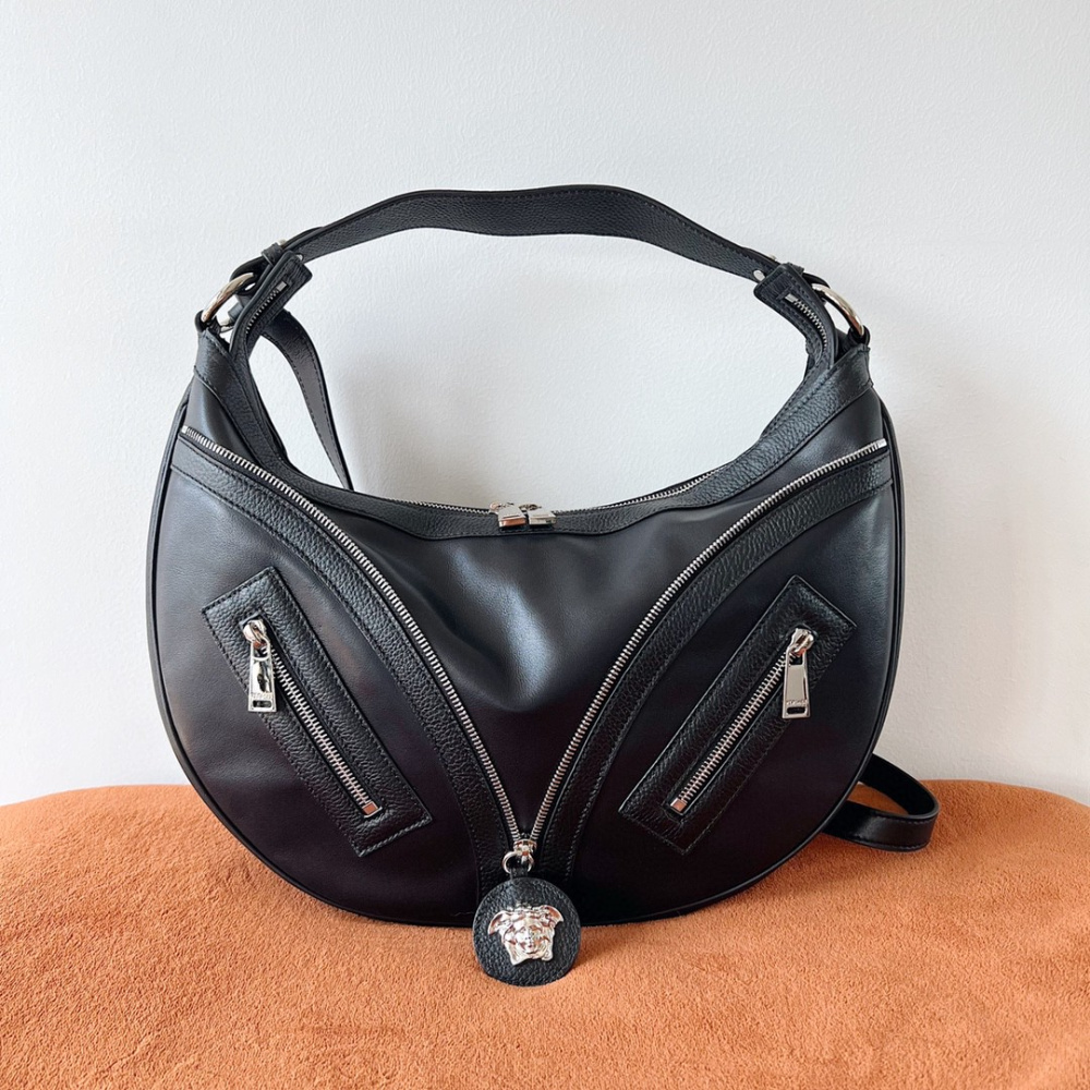 Bolsa Versace de Ombro Repeat Grande 40x8x28cm (3 cores)