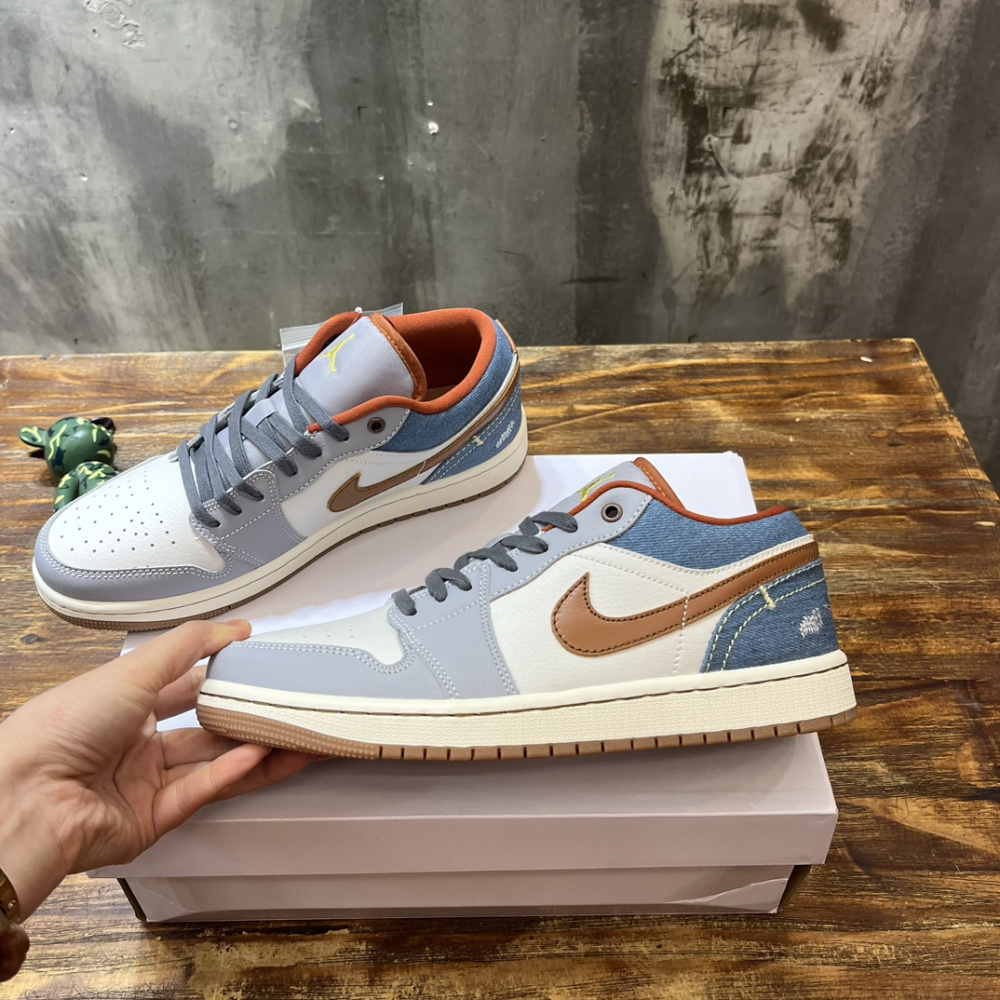Nike Air Jordan 1 Low Phantom Denim