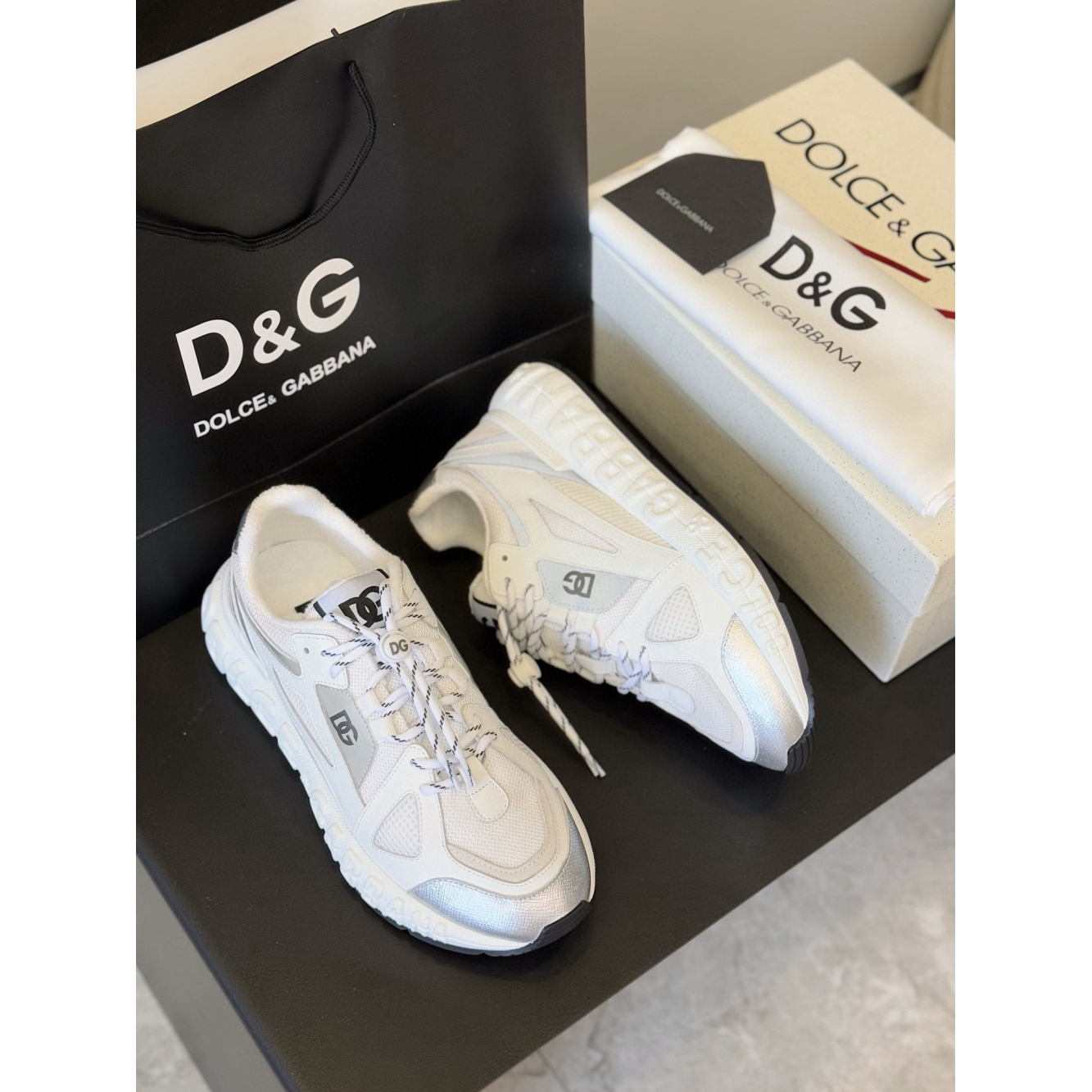 TÊNIS DOLCE & GABBANA Chunky Branco