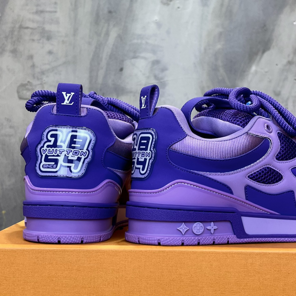 Tênis Louis Vuitton LV Skate Roxo