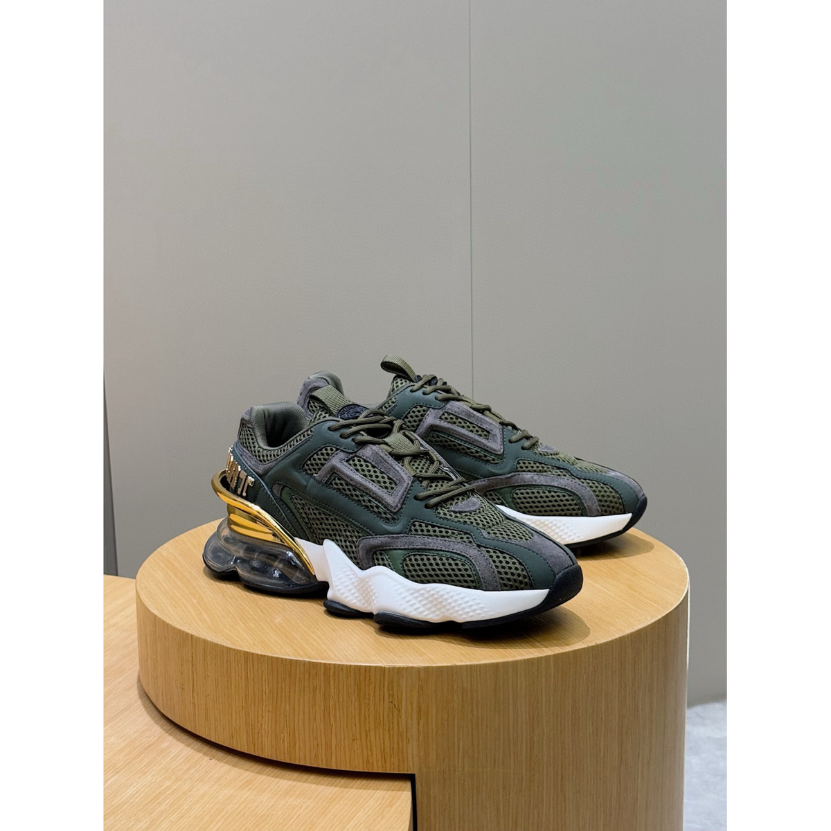 Philipp Plein Sport Tênis Runner PS Thunder Mix Verde