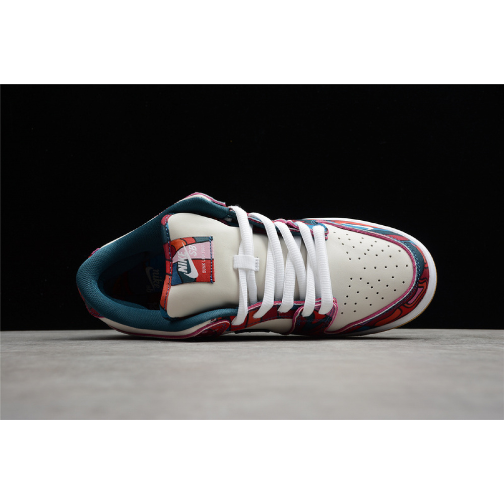 PARRA X DUNK LOW PRO SB ABSTRACT ART FIRE PINK