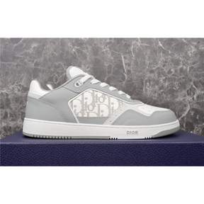 DIOR B27 LOW-TOP GRAY CALFSKIN