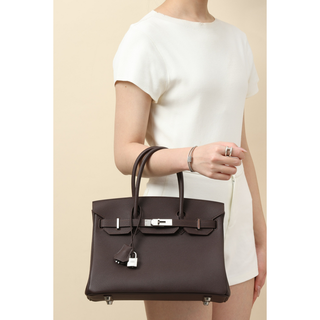 Bolsa Hermès Birkin 30x23x15cm (2 cores)