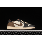 TRAVIS SCOTT X AIR JORDAN 1 LOW BROWN/WHITE