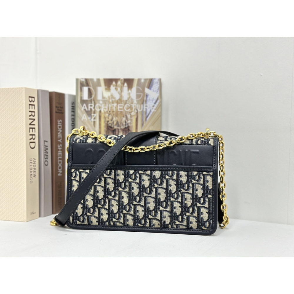 Bolsa Dior Montaigne Jacquard Obliquo 25x16,5x9cm (2 cores)