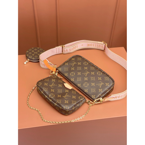 Bolsa Louis Vuitton LV Multipochette 24x13.5x4cm (duas cores)
