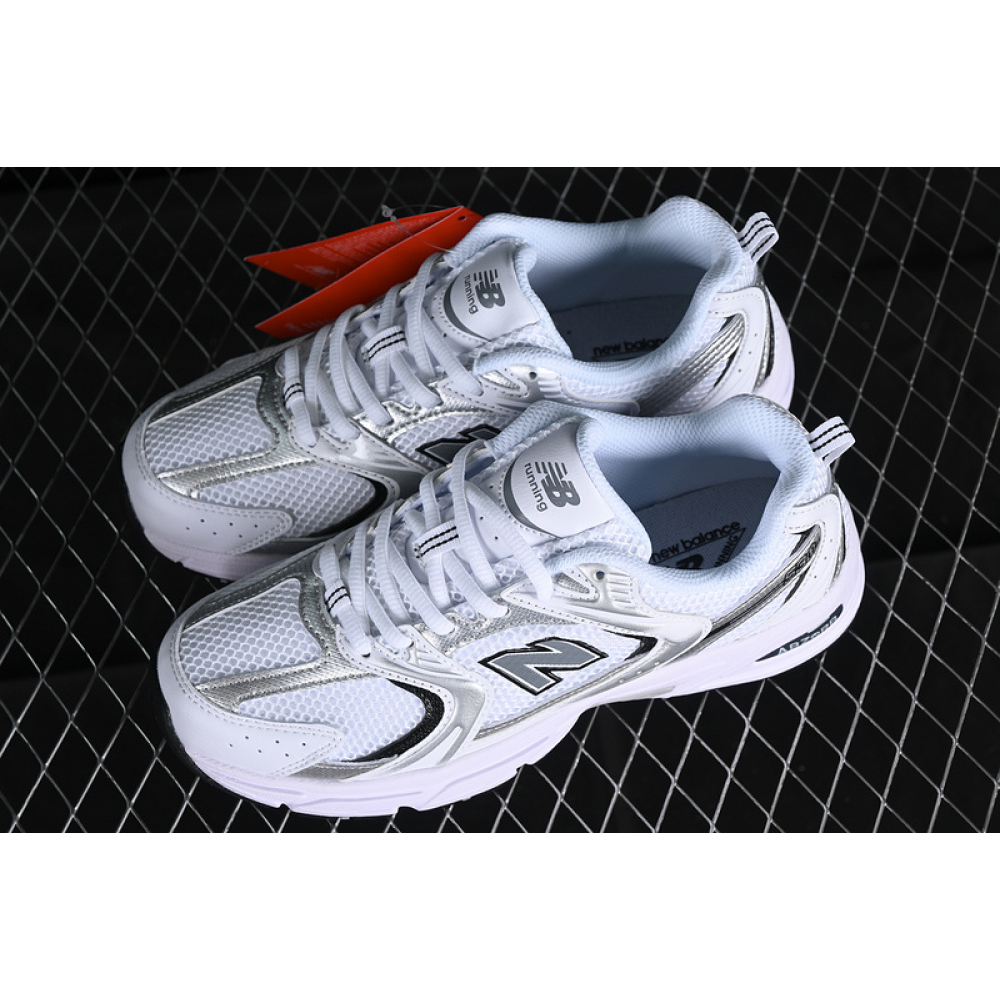 NB530 WHITE/SILVER/BLACK