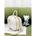 Bolsa Chanel Branca 13.5x16.5x10.5CM