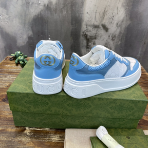 Tênis Gucci GG Supreme Azul/Branco