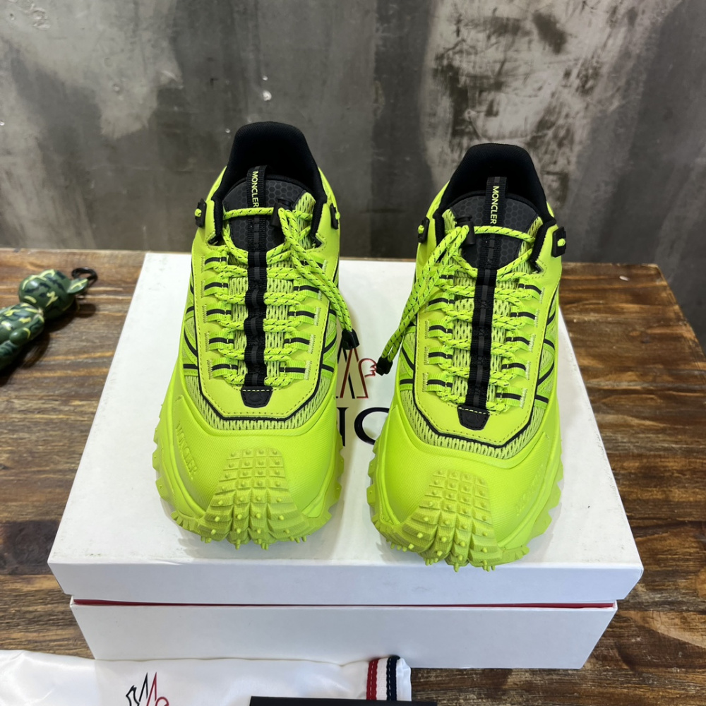 Tênis Moncler Trailgrip GTX Verde Fluorescente