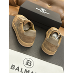 Balmain Tênis Swan Marrom