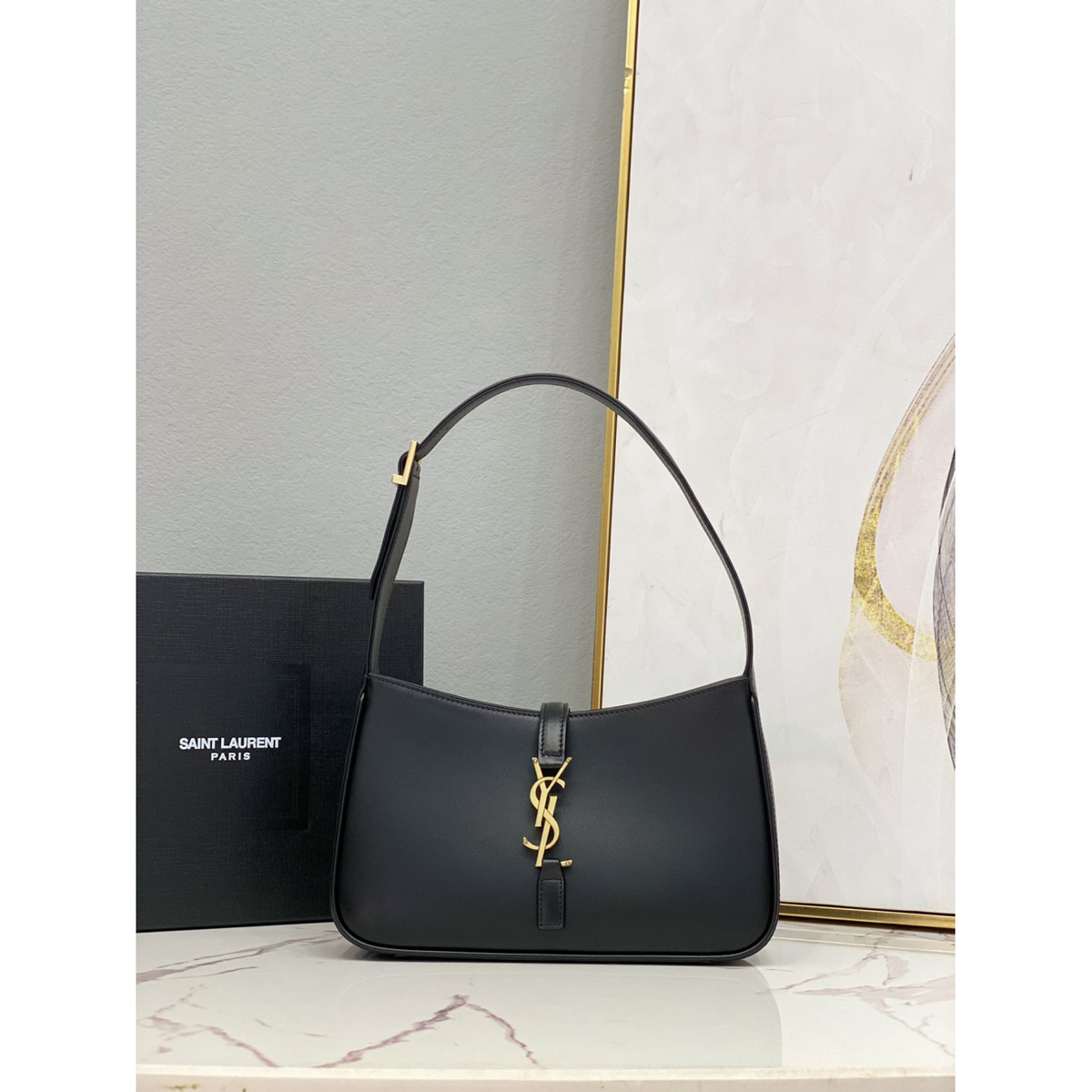 Bolsa Saint Laurent YSL Le 5 à 7 Hobo Bag Mini 23x16x6cm (6 cores)