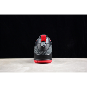 AIR JORDAN SPIZIKE LOW CNY YEAR OF THE DRAGON BLACK/GYM RED/COOL GREY/SAIL