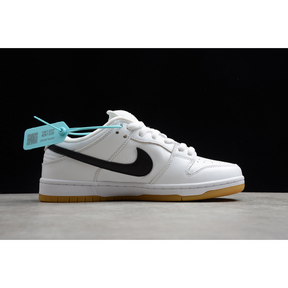 SB DUNK LOW ORANGE LABEL WHITE
